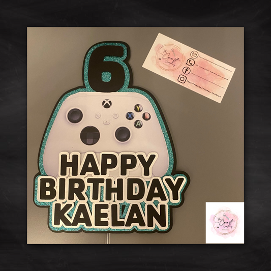 Xbox cake topper