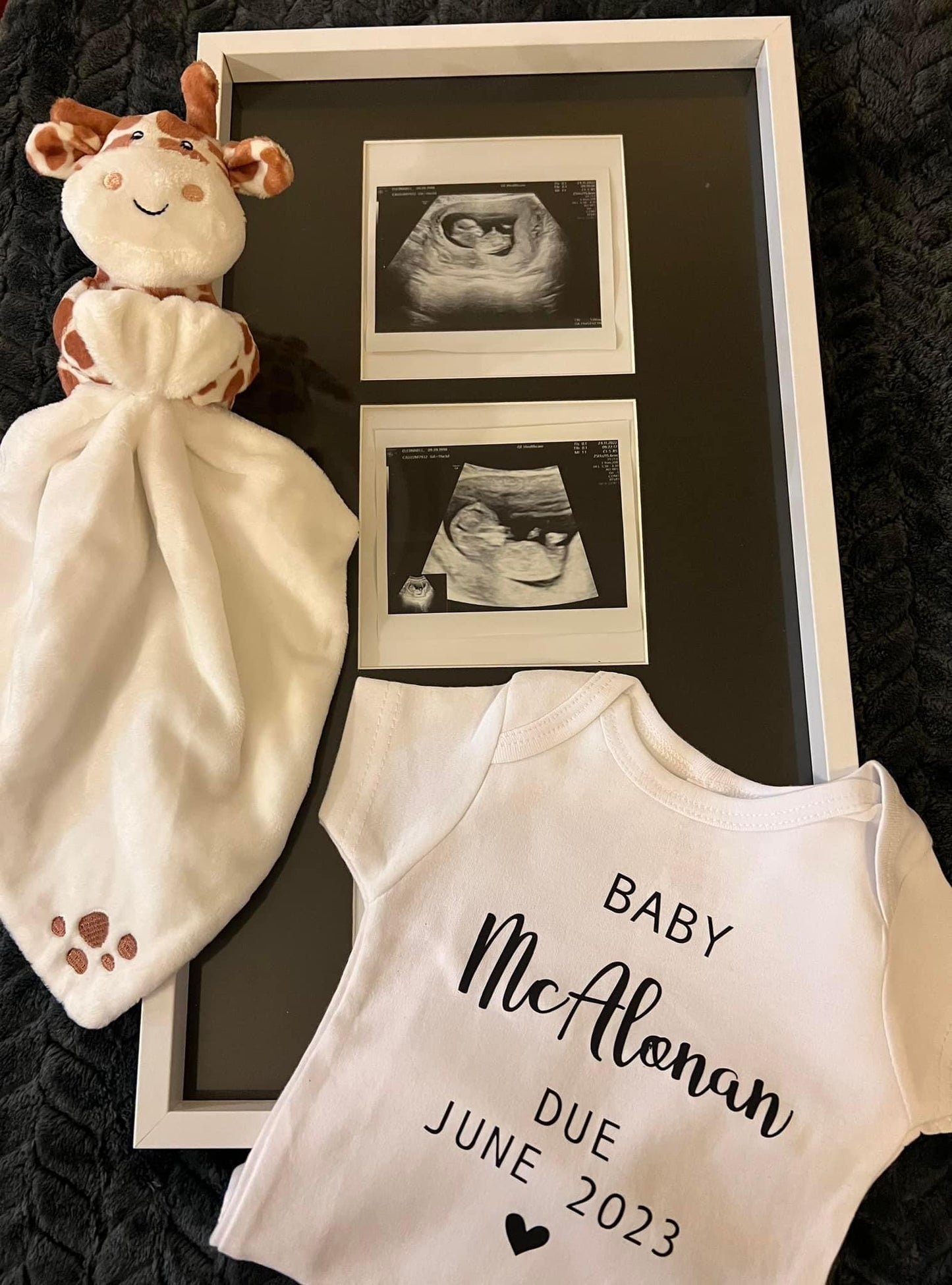 Personalised baby vest