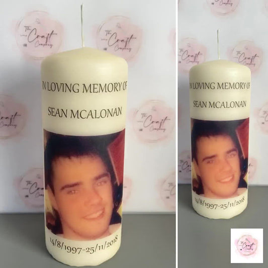 Personalised candles