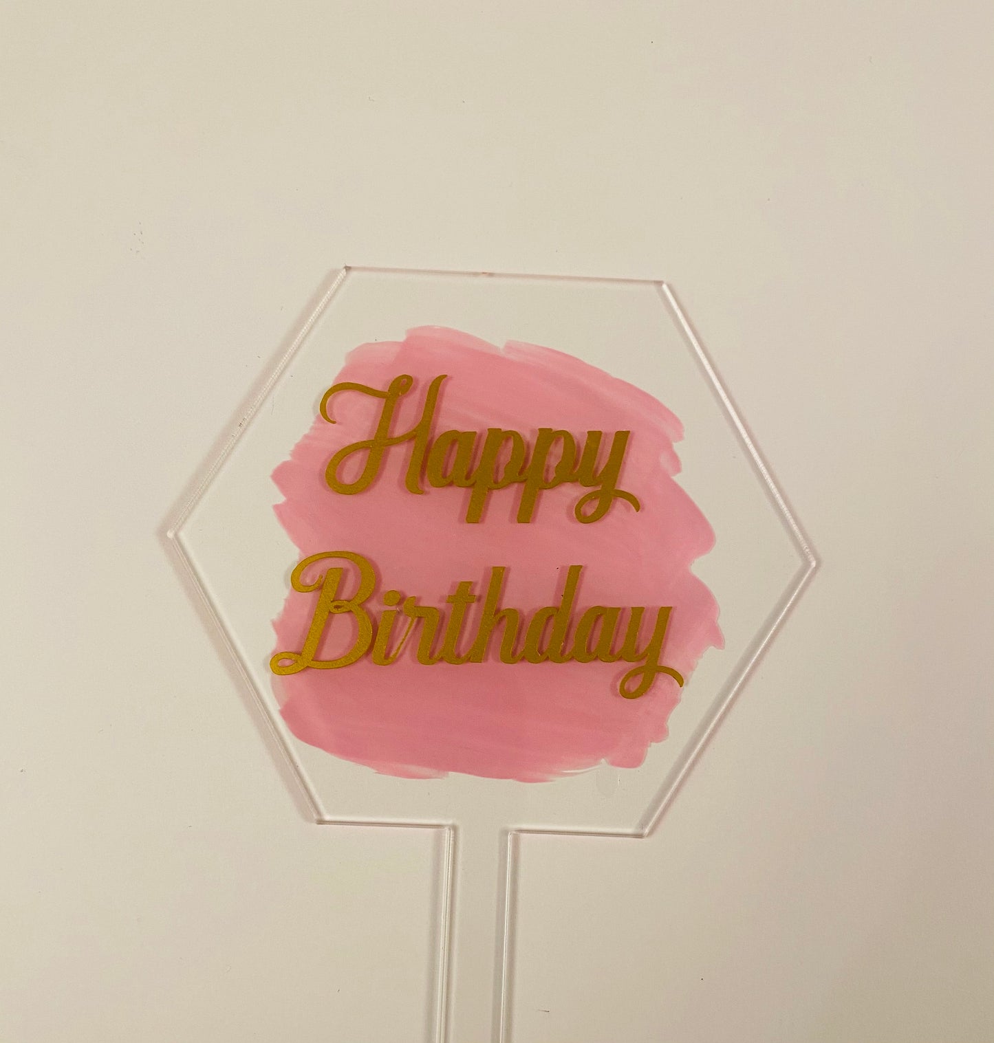 ACRYLIC CAKE TOPPERS