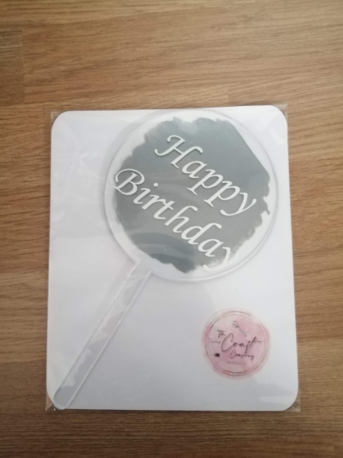 ACRYLIC CAKE TOPPERS