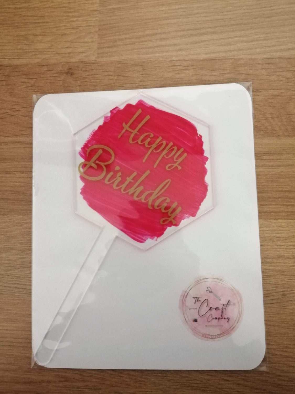 ACRYLIC CAKE TOPPERS