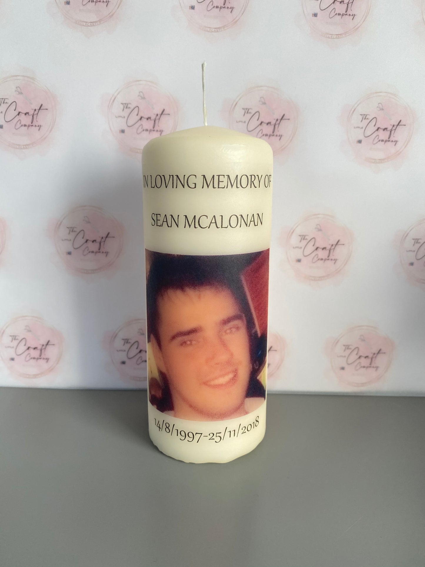 Personalised candles