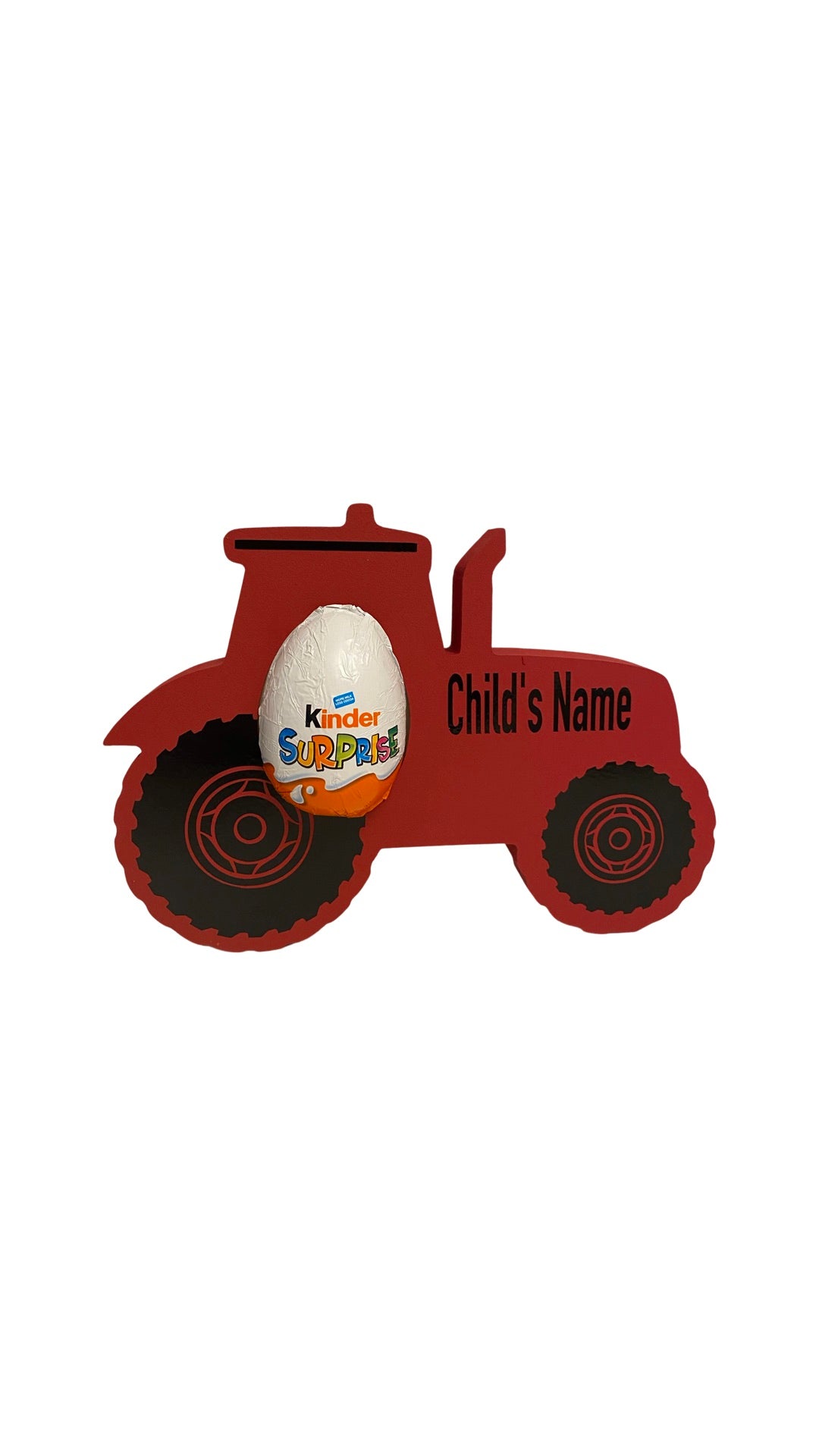 TRACTOR KINDER EGG HOLDER