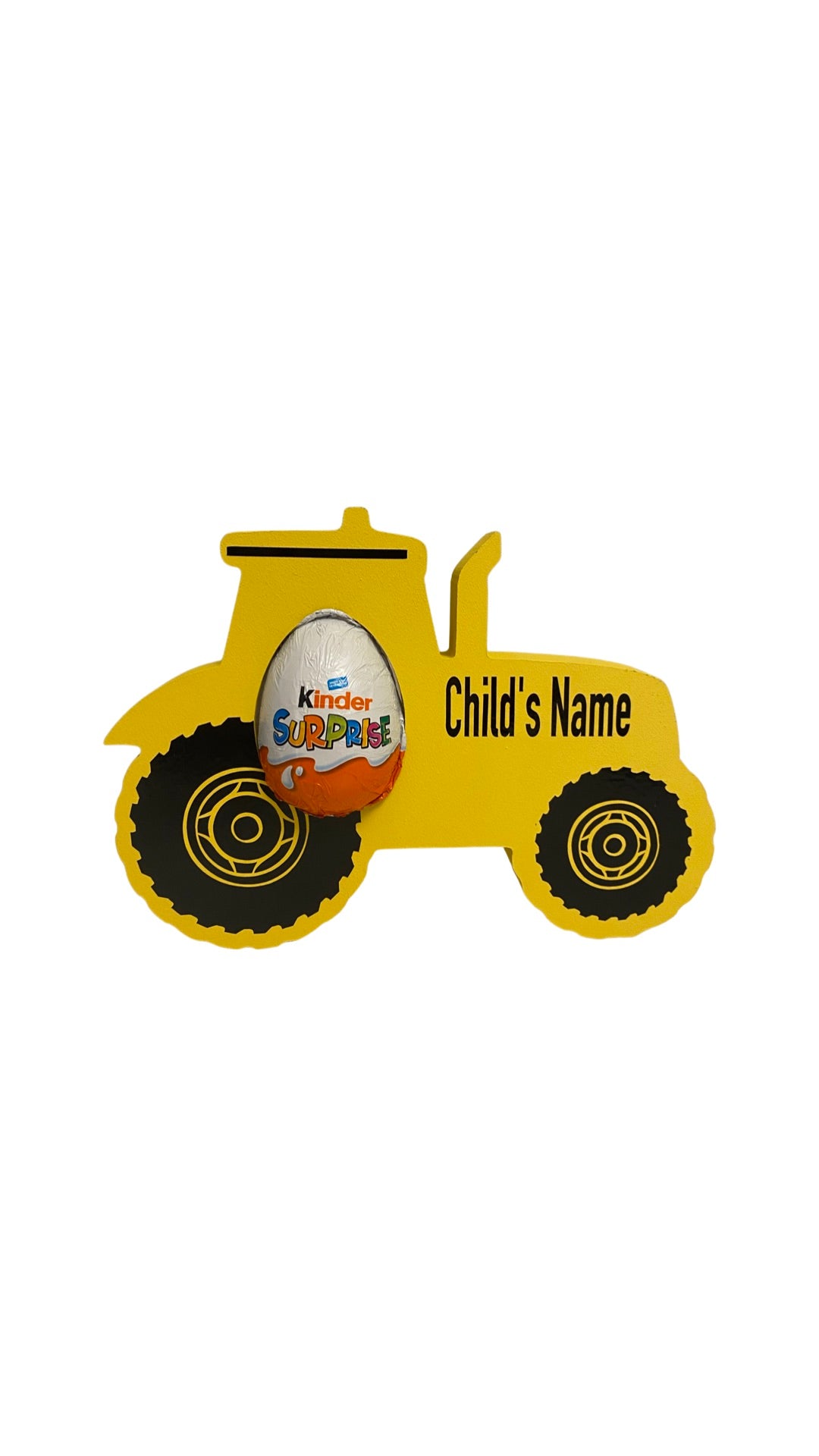 TRACTOR KINDER EGG HOLDER