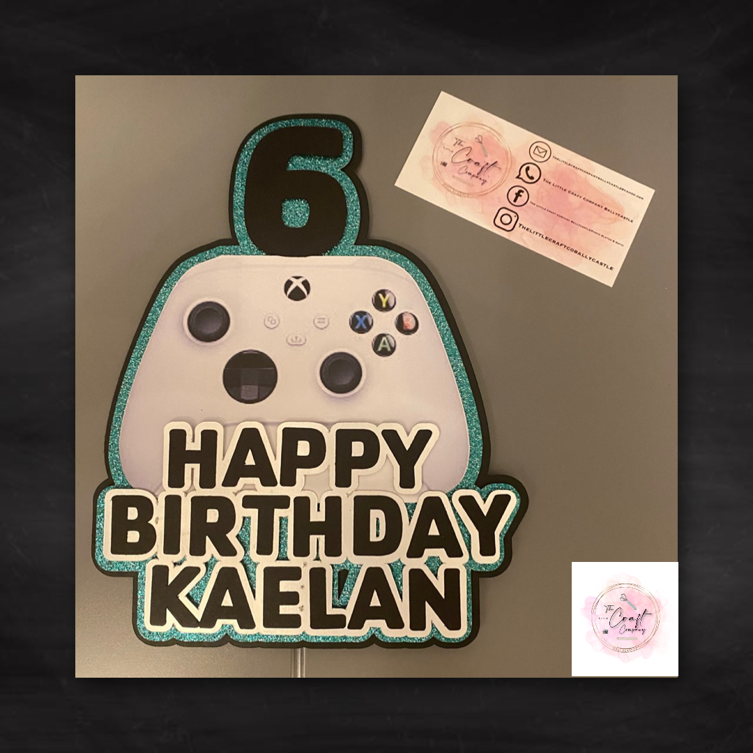 Xbox cake topper