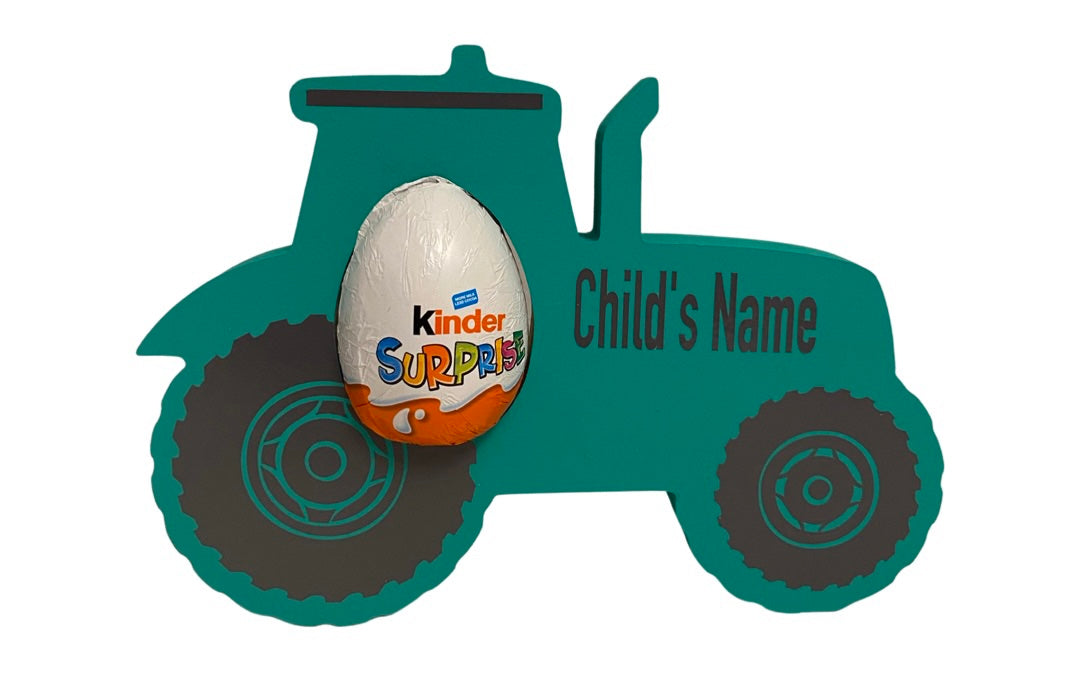 TRACTOR KINDER EGG HOLDER